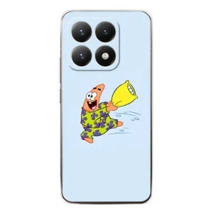 Чехлы с Патриком на Xiaomi 15T (Патрик с подушкой)
