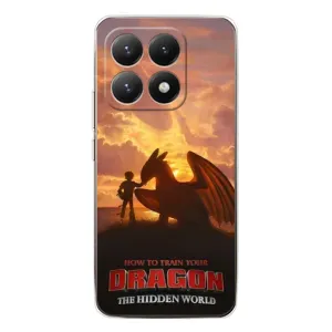 Чехол дракон Беззубик для Xiaomi 15T (Постер Беззубика)