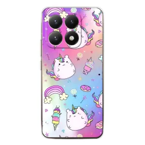 Чехол Unicorn на Xiaomi 15T (Радуга и Единорог)