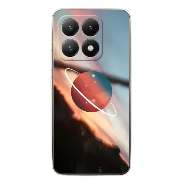 Чехол с рисунком «Сатурн» для Xiaomi 15T Чехол с рисунком «Сатурн» для Xiaomi 15T