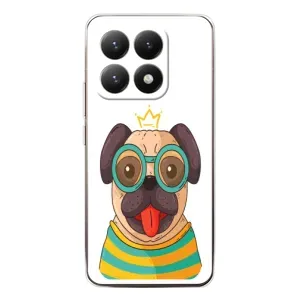 Бампер для Xiaomi 15T с картинкой "Песики" (Собака Король)