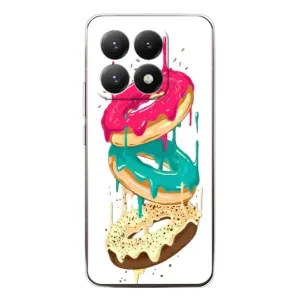 Чохол з зображенням смачної їжі для Xiaomi 15T (Соковиті пончики)