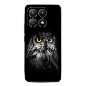 Чехлы с принтом СОВЫ для Xiaomi 15T (Сова на чёрном)