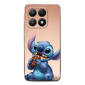 Чехол с рисунком Стич для Xiaomi 15T (Стич с шоколадом)