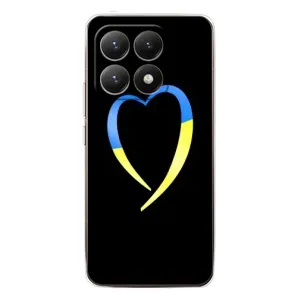 Силиконовый Чехол на Xiaomi 15T (Я-Украина) (Украинское сердце)