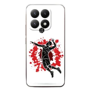 Чохли з прінтом Спортивна тематика для Xiaomi 15T (Волейболіст)