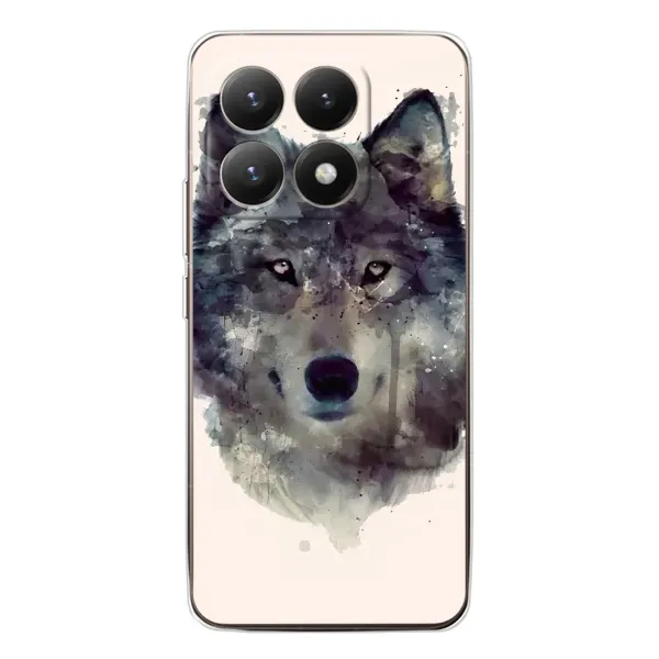 Чехол с рисунком «Волк» для Xiaomi 15T Чехол с рисунком «Волк» для Xiaomi 15T