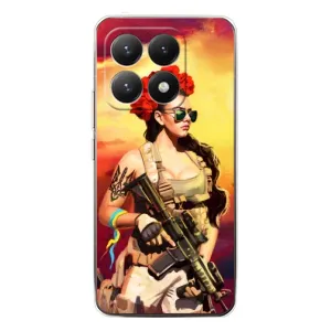 ЗСУ Чехлы (TPU) для Xiaomi 15T (Женщина солдат)