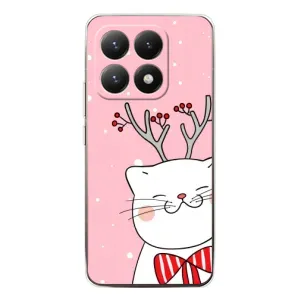 Чехол на тематику: Коты для Xiaomi 15T (Зимний кот)
