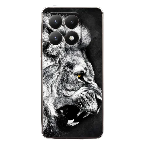 Чехол с рисунком «Злой ЛЕВ» для Xiaomi 15T Чехол с рисунком «Злой ЛЕВ» для Xiaomi 15T