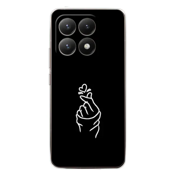 Чехол с рисунком «Знак Сердечка» для Xiaomi 15T Чехол с рисунком «Знак Сердечка» для Xiaomi 15T