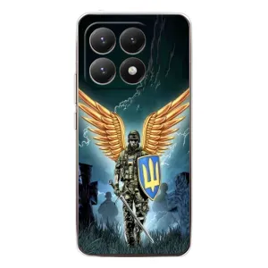 Патріотичний Чохол для Xiaomi 15T (ЗСУ з крильми)