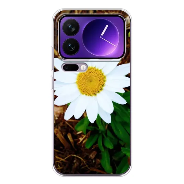 Чехол с рисунком «Белая ромашка» для Xiaomi 17 Pro Max Чехол с рисунком «Белая ромашка» для Xiaomi 17 Pro Max