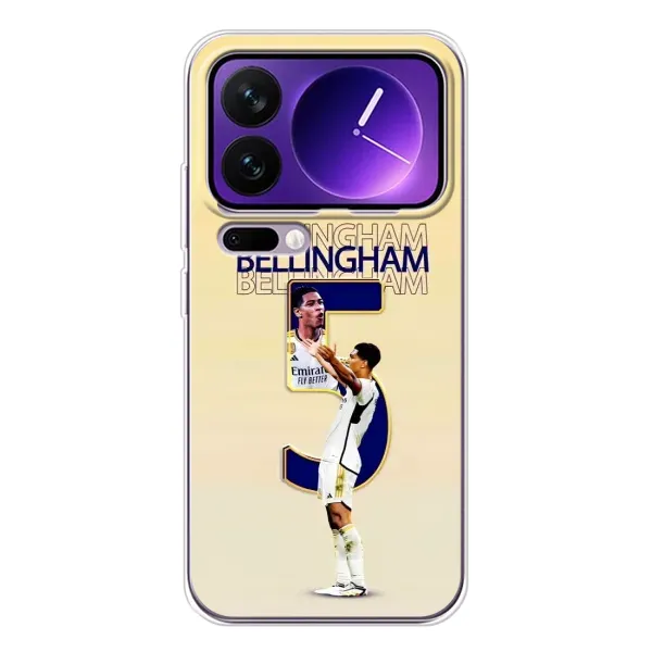 Чехол с рисунком «Беллингем ,Реал 5» для Xiaomi 17 Pro Max Чехол с рисунком «Беллингем ,Реал 5» для Xiaomi 17 Pro Max