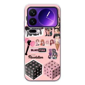 Чохли з картинкою для Xiaomi 17 Pro Max (BLACK PINK колаж)