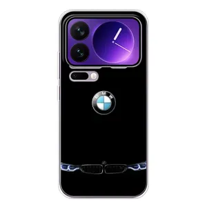 Силіконовий бампер з картинкою машини на Xiaomi 17 Pro Max (Чорний BMW)