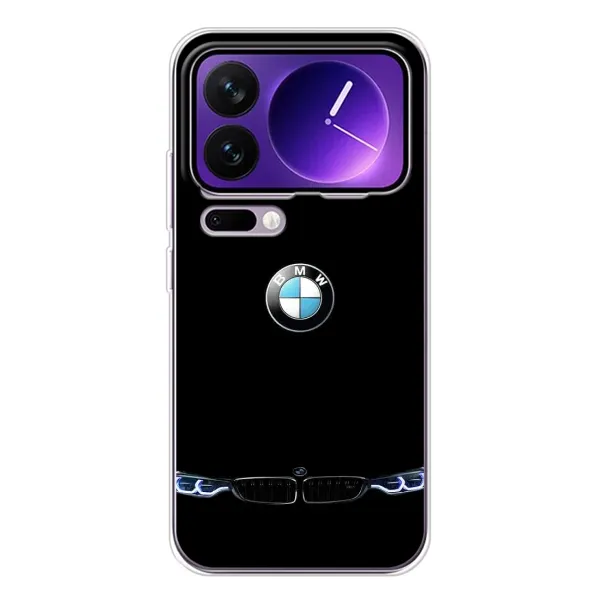 Чехол с рисунком «Черный BMW» для Xiaomi 17 Pro Max Чехол с рисунком «Черный BMW» для Xiaomi 17 Pro Max