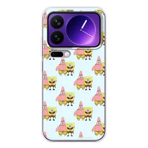 Чехлы с Патриком на Xiaomi 17 Pro Max (Боб и Патрик)