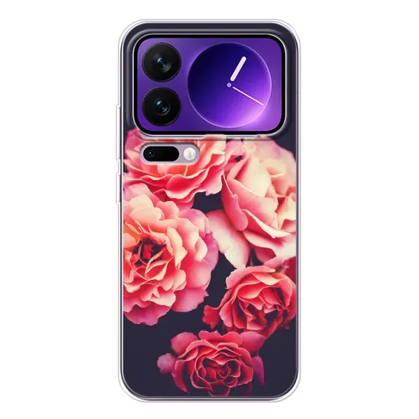 Чехол с рисунком «Бутоны» для Xiaomi 17 Pro Max Чехол с рисунком «Бутоны» для Xiaomi 17 Pro Max