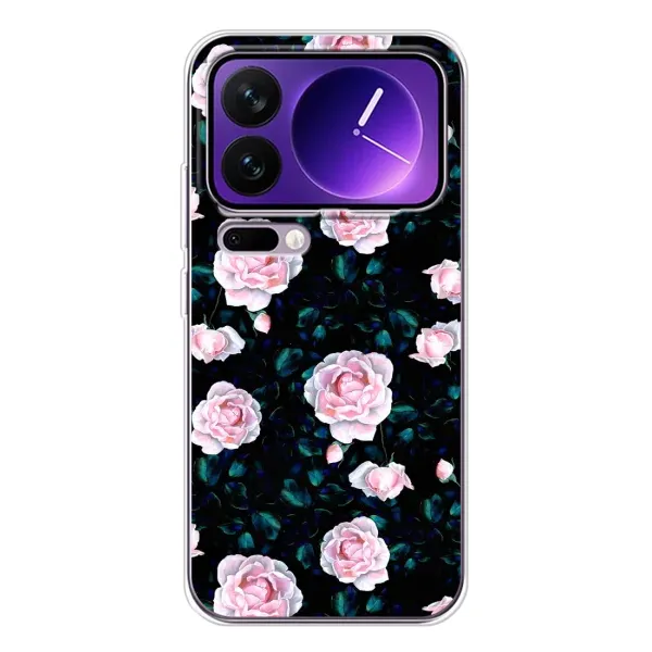 Чехол с рисунком «Чайные розы» для Xiaomi 17 Pro Max Чехол с рисунком «Чайные розы» для Xiaomi 17 Pro Max