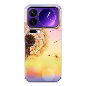 Силіконовий Чохол з кульбабками на Xiaomi 17 Pro Max (Квітка-кульбаба)