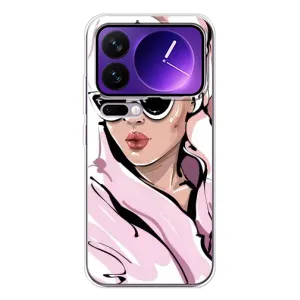 Чехол с картинкой Модные Девчонки Xiaomi 17 Pro Max (Девушка в халате)