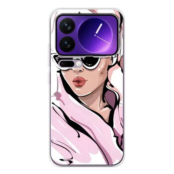 Чехол с рисунком «Девушка в халате» для Xiaomi 17 Pro Max Чехол с рисунком «Девушка в халате» для Xiaomi 17 Pro Max