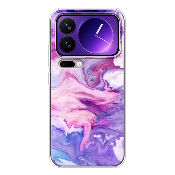 Чехол с рисунком «Фиолетовый мрамор» для Xiaomi 17 Pro Max Чехол с рисунком «Фиолетовый мрамор» для Xiaomi 17 Pro Max