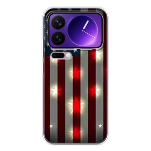 Чехол Флаг USA для Xiaomi 17 Pro Max (Флаг США 2)