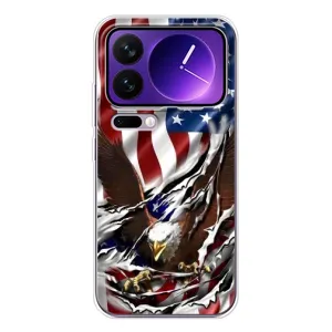 Чехол Флаг USA для Xiaomi 17 Pro Max (Флаг USA)