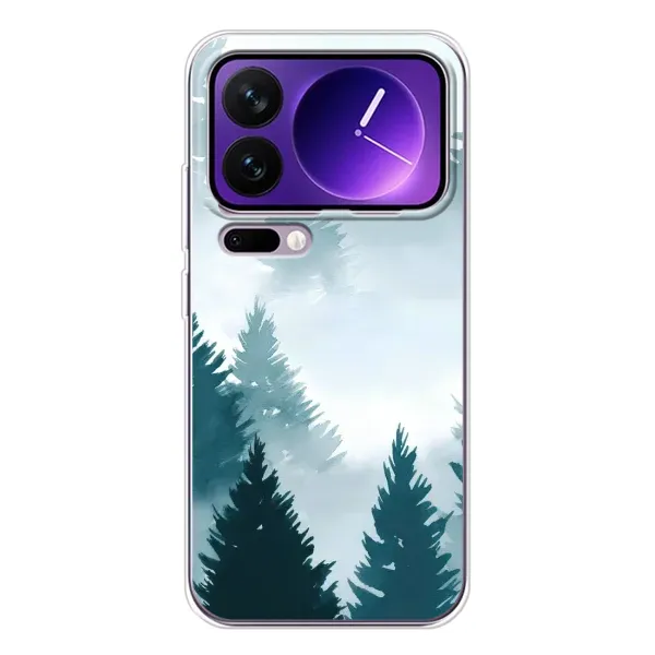 Чехол с рисунком «Горный лес» для Xiaomi 17 Pro Max Чехол с рисунком «Горный лес» для Xiaomi 17 Pro Max