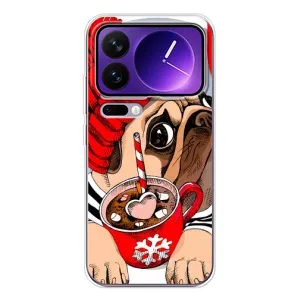 Бампер для Xiaomi 17 Pro Max з картинкою "Песики" (Сумний собака)