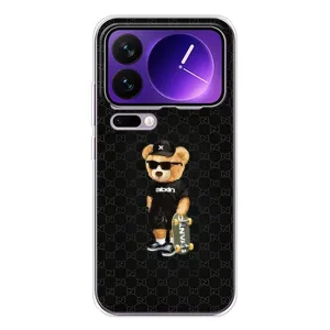 Чехлы Мишка Тедди для Шяоми семнадцать Про Макс (GUCCI Teddy)
