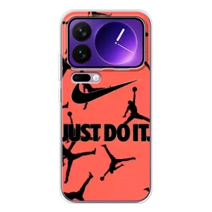 Силіконовый Чохол Nike Air Jordan на Xіаомі 17 Про Мax (Just Do It)