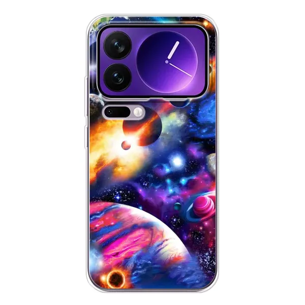 Чехол с рисунком «Космический мир» для Xiaomi 17 Pro Max Чехол с рисунком «Космический мир» для Xiaomi 17 Pro Max