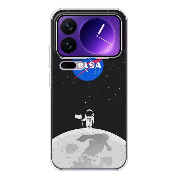 Чехол с рисунком «Космонавт NASA» для Xiaomi 17 Pro Max Чехол с рисунком «Космонавт NASA» для Xiaomi 17 Pro Max