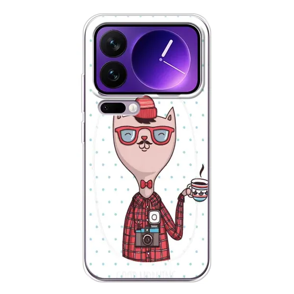 Чехол с рисунком «Кот аристократ» для Xiaomi 17 Pro Max Чехол с рисунком «Кот аристократ» для Xiaomi 17 Pro Max