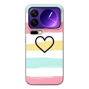 Чохли з тематикою "Маленькі Сердчеки" на Xiaomi 17 Pro Max (Гарне сердечко)