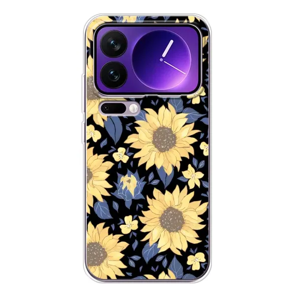 Чехол с рисунком «красивые цветы» для Xiaomi 17 Pro Max Чехол с рисунком «красивые цветы» для Xiaomi 17 Pro Max