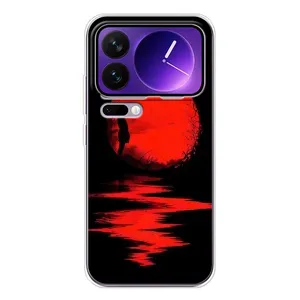 Летний Чехол на Xiaomi 17 Pro Max (Красный Закат)
