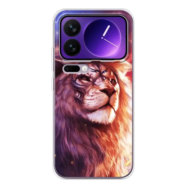 Чехол с рисунком «Красочный ЛЕВ» для Xiaomi 17 Pro Max Чехол с рисунком «Красочный ЛЕВ» для Xiaomi 17 Pro Max