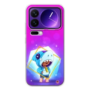 Чохол Бравл Старс для Xiaomi 17 Pro Max (Леон у костюмі Акули)