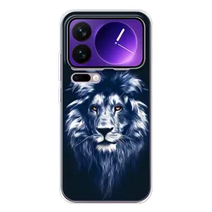 Чохол з картинкою на Xiaomi 17 Pro Max (Лев – синій)