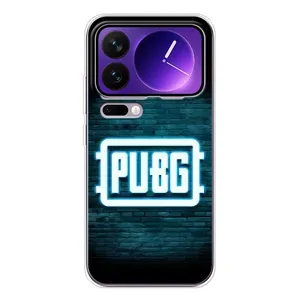 Чехол (TPU) с картинкой "Лого Пабг" на Шяоми семнадцать Про Макс (Лого PUBG)