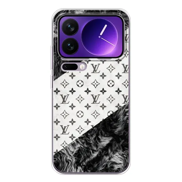 Чохол з малюнком «LV на білому» для Xiaomi 17 Pro Max Чохол з малюнком «LV на білому» для Xiaomi 17 Pro Max