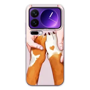 Чохол (ТПУ) Милі песики для Xiaomi 17 Pro Max (Любов до собак)