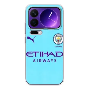 Силіконові Чохли з принтом Футбол на Xiaomi 17 Pro Max (Man City)