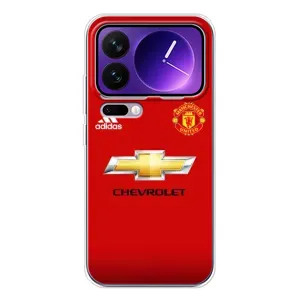 Силіконові Чохли з принтом Футбол на Xiaomi 17 Pro Max (Man United)