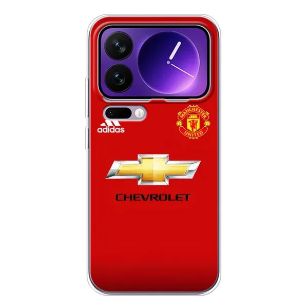 Чехол с рисунком «Man United» для Xiaomi 17 Pro Max Чехол с рисунком «Man United» для Xiaomi 17 Pro Max