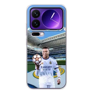 Чехол (TPU) с Футболистом на Xiaomi 17 Pro Max (Mbappe Real)